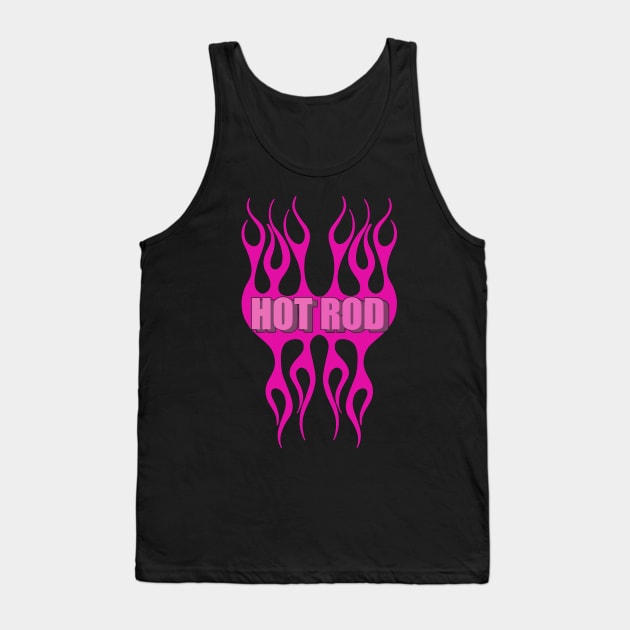 Hot Rod Tank Top by KeegansKolourStudio